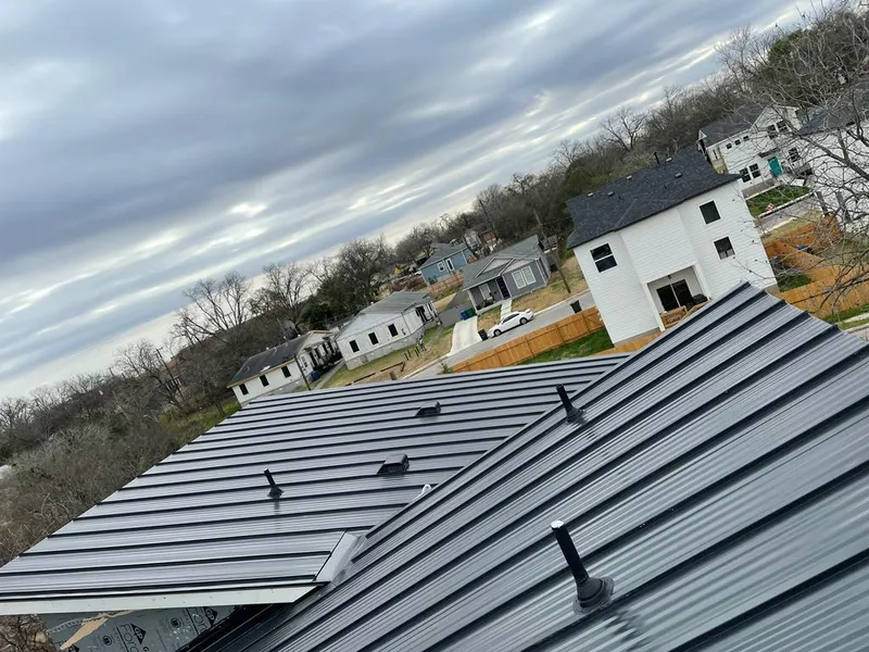 Standing seam metal roof panels with vents for Skylight Repair in Sun City West